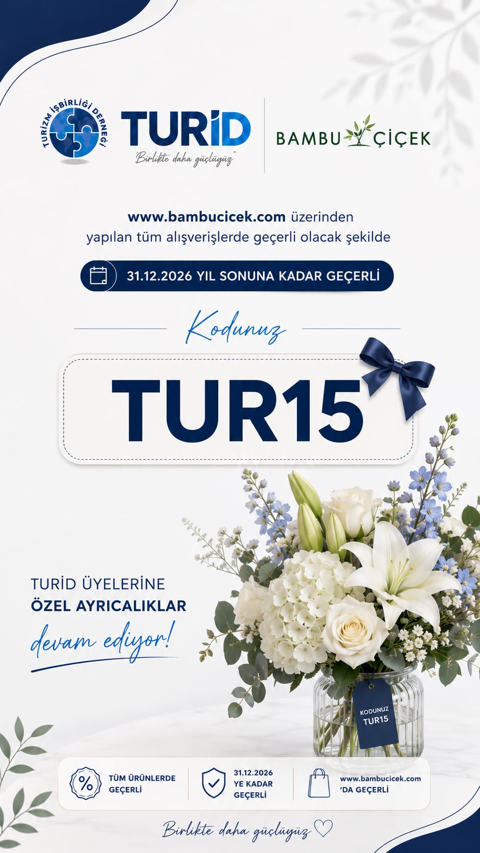 Bambu Çiçek kampanyası